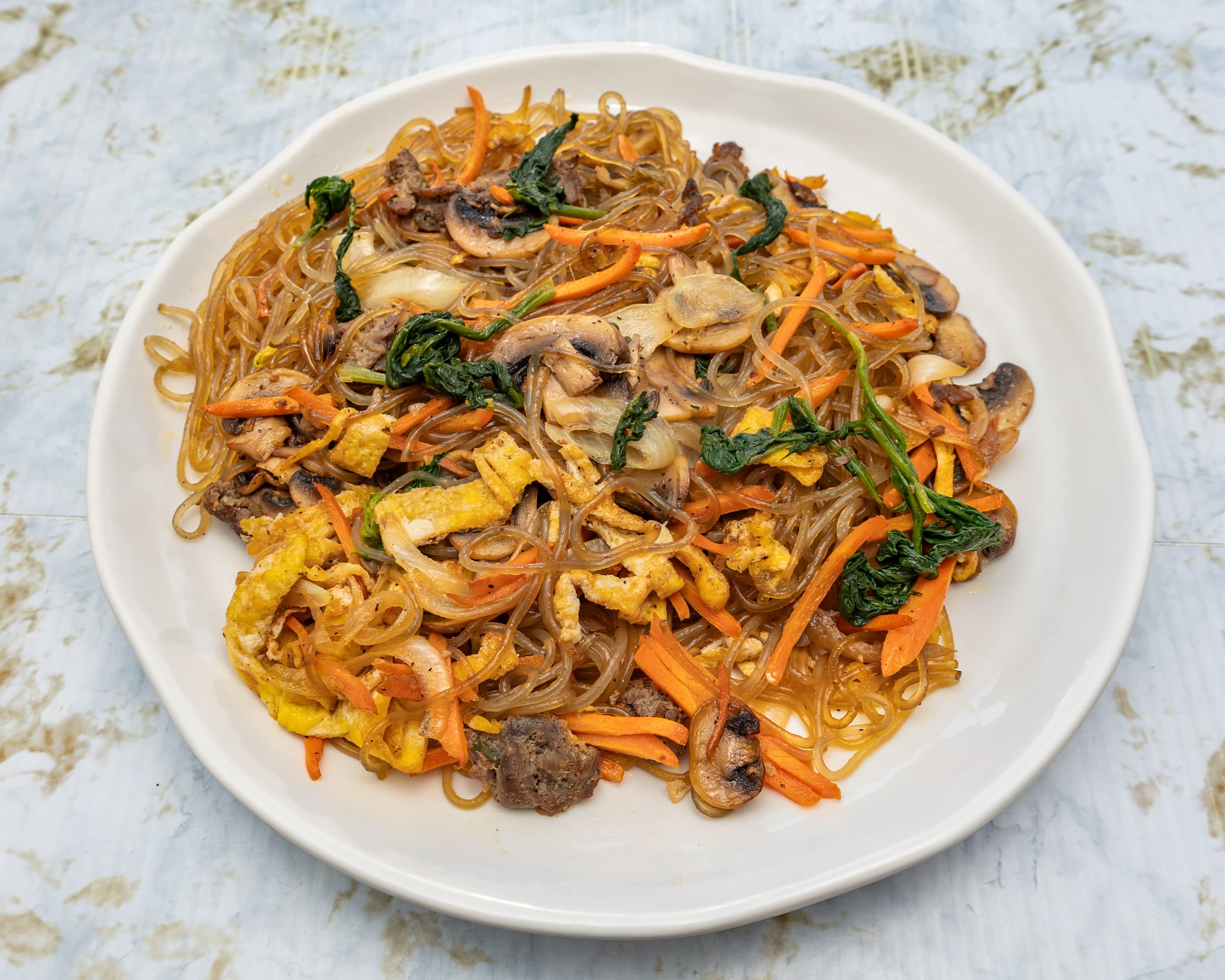 Japchae · 잡채밥